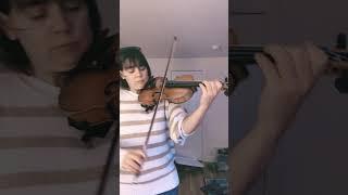 Practicing ️️ Jessie Montgomery Rhapsody for solo violin #violin #shorts #fyp #violinsolo