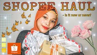 SHOPEE HAUL MALAYSIA ( things you need!! ) | Natasya Najwa