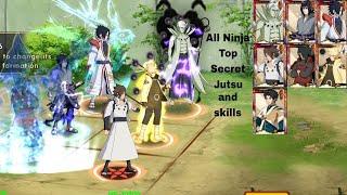 All Top Ninja Secret Jutsu •| Ultimate Wars:Awaken #ultimatefightsurvivalgiftcode #ninjaking