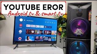 Tv YouTube tidak fungsi