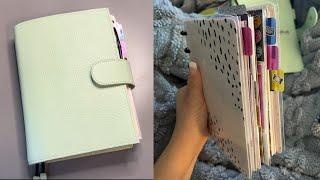 Mini Planner - flip through of my set up | CHUNKY Mini Happy Planner - Discbound Planner