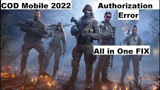 How to Fix Authorisation Error in Call of Duty Mobile Gameloop Emulator 2022