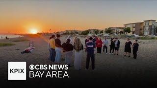 Sunset vigil held for slain Alameda family members