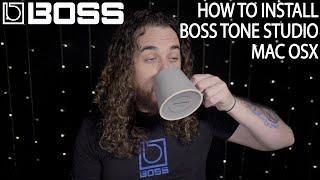 How to Install BOSS Tone Studio for Katana MKII on MAC OSX