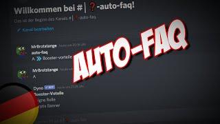 Discord auto-faq/auto-support schnell und einfach machen