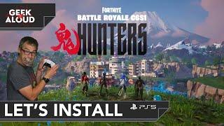 Let's Install - Fortnite [@PlayStation 5 Pro] #gaming