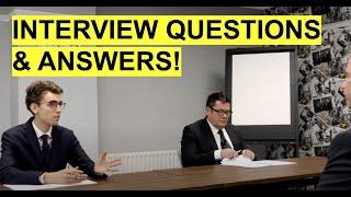 Interview Questions and Answers! (How to PASS a JOB INTERVIEW!)