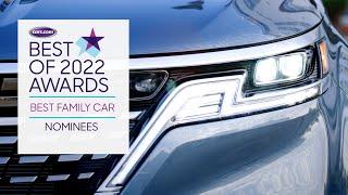 Cars.com Best Family Car of 2022: Nominees