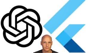 ChatGPT in a Flutter App: Building a mobile app with chatGPT AI functionality.