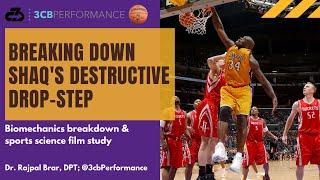 Breaking down Shaq’s destructive drop-step technique | Biomechanics breakdown & sports science