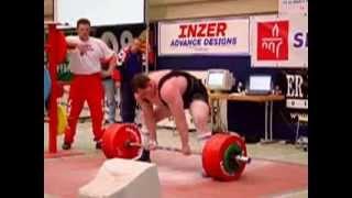 Vladimir Bondarenko (RUS) Deadlift 400 kg - 2005 Men's European Powerlifting Championships +125 kg