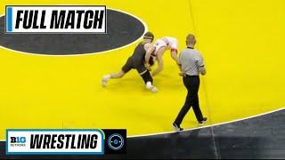 125: #1 Spencer Lee (Iowa) vs. #16 Liam Cronin (NEB) | 2021 B1G Wrestling