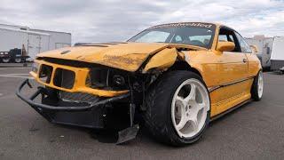 Banana Caught Slippin' - I CRASHED THE E36!