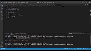 C/C++ VISUAL STUDIO CODE (1d returned error)//WINDOWS 10