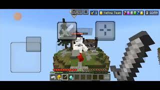 Minecraft bedwars (mobile gameplay)