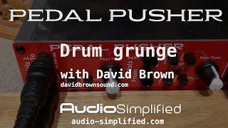 Audio Simplified Pedal Pusher - Drum grunge