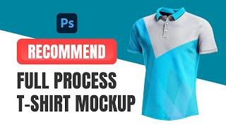 Full Process Mockup Design - Photoshop