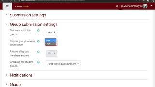 Setting Up Group Assignments in Moodle