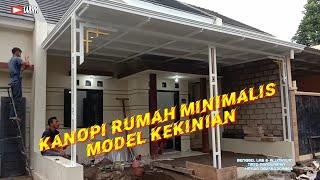 MODEL KANOPI MINIMALIs pakai plapon