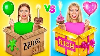 Rich vs Broke Birthday Party by Multi DO Challenge