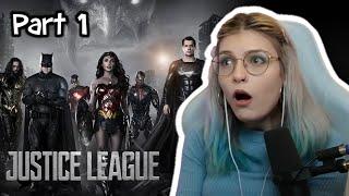 Zack Snyder's Justice League FIRST TIME REACTION (Part 1)