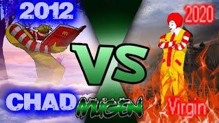 MUGEN - Ronald McDonald (2012) Vs. Ronald McDonald (2020)