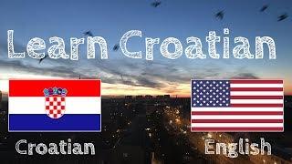 Learn before Sleeping - Croatian (native speaker)  - without music