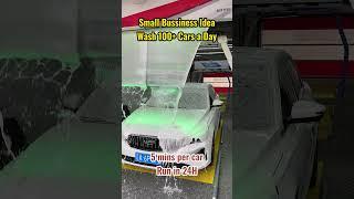 24 hours high pressure touchless auto car wash machine #carwash #touchlesscarwash #autocarwash