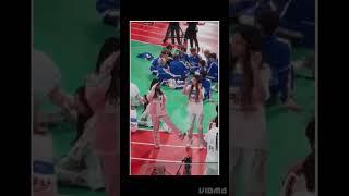 ITZY’s Yeji And Kep1er’s Mashiro Have The Sweetest Reunion At “2022 ISAC”#shorts #ke1per #itzy