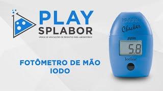 Fotômetro de Mão - Verificador de Iodo - Modelo HI 718