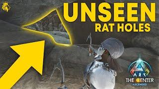 TOP 10 UNSEEN Rat Holes on The Center! | ARK: Survival Ascended