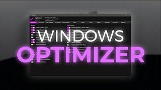 The BEST Optimizer For Windows!