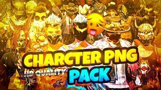 FREE FIRE CHARACTER PNG PACK || FREE DOWNLOAD IN DESCRIPTION  BY ROCK PRINCE FF