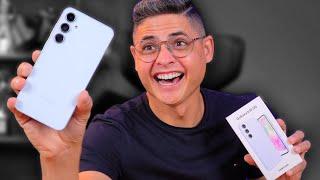 CHEGOU! Novo Galaxy A35 da SAMSUNG oficialmente aqui no CANAL! Unboxing e Impressões