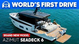 Tested: Azimut’s BRAND NEW Seadeck 6 - Driven, Yacht Tour & Review