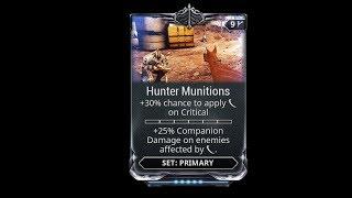 Hunter Munitions, and How to Break its Limits