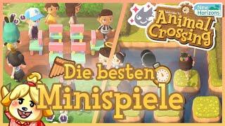 Diese MINISPIELE müsst ihr gespielt haben!  - ANIMAL CROSSING NEW HORIZONS