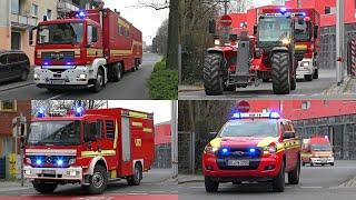 [LAGERHALLE in VOLLBRAND - ELW3!] Feuerwehr DORTMUND im GROẞEINSATZ | Einsatzfahrten