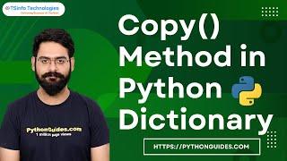 How to use Copy method in Python Dictionary | Cop() Method in Python Dictionary