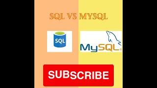 SQL vs MYSQL | Difference between sql and mysql #viral #viralshorts