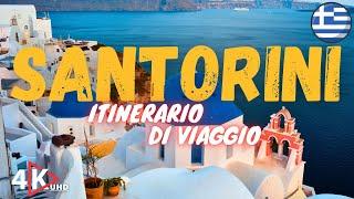 Santorini Itinerario di dove andare e cosa vedere in 5 giorni, spiagge e attrazioni da non perdere!