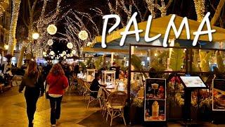 PALMA  Christmas walk | MALLORCA island |Spain 2024