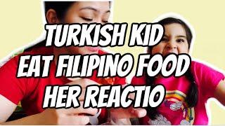 TURKISH KIDS TRIED THE FILIPINO FOODS