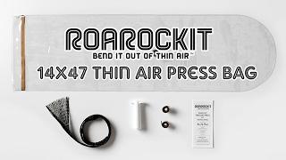 14x47" Thin Air Press // Roarockit