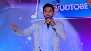 MC Anuj Char hosting the Capillary Annual Day