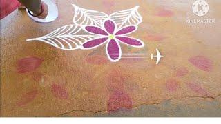 Simple Rangoli & Easy Rangoli Designs  rangoli designs with dots ️ #viral #rangoli #art #trending