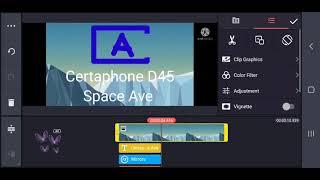 how to make certaphone d45 space ave