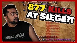 He Got 877 KILLS in a SINGLE SIEGE but it's kind of an Exploit - BDO 2023