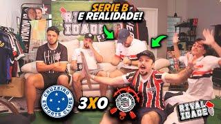 React Cruzeiro 3x0 Corinthians | Melhores momentos | Gols | Brasileirão