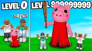 WE BUILT A LEVEL 999,999,999 ROBLOX 2 PLAYER PIGGY TYCOON